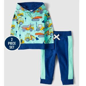 NWT - The Children's Place Toddler Boys Construction 2-Piece Outfit – Size 4T